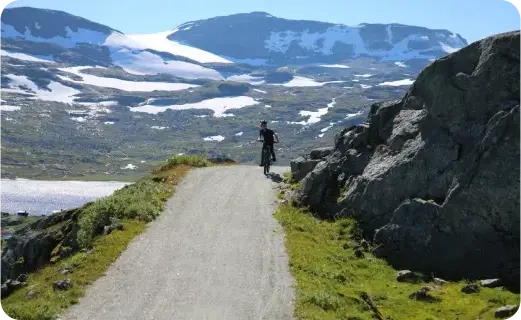 Cycle tour on Rallarvegen